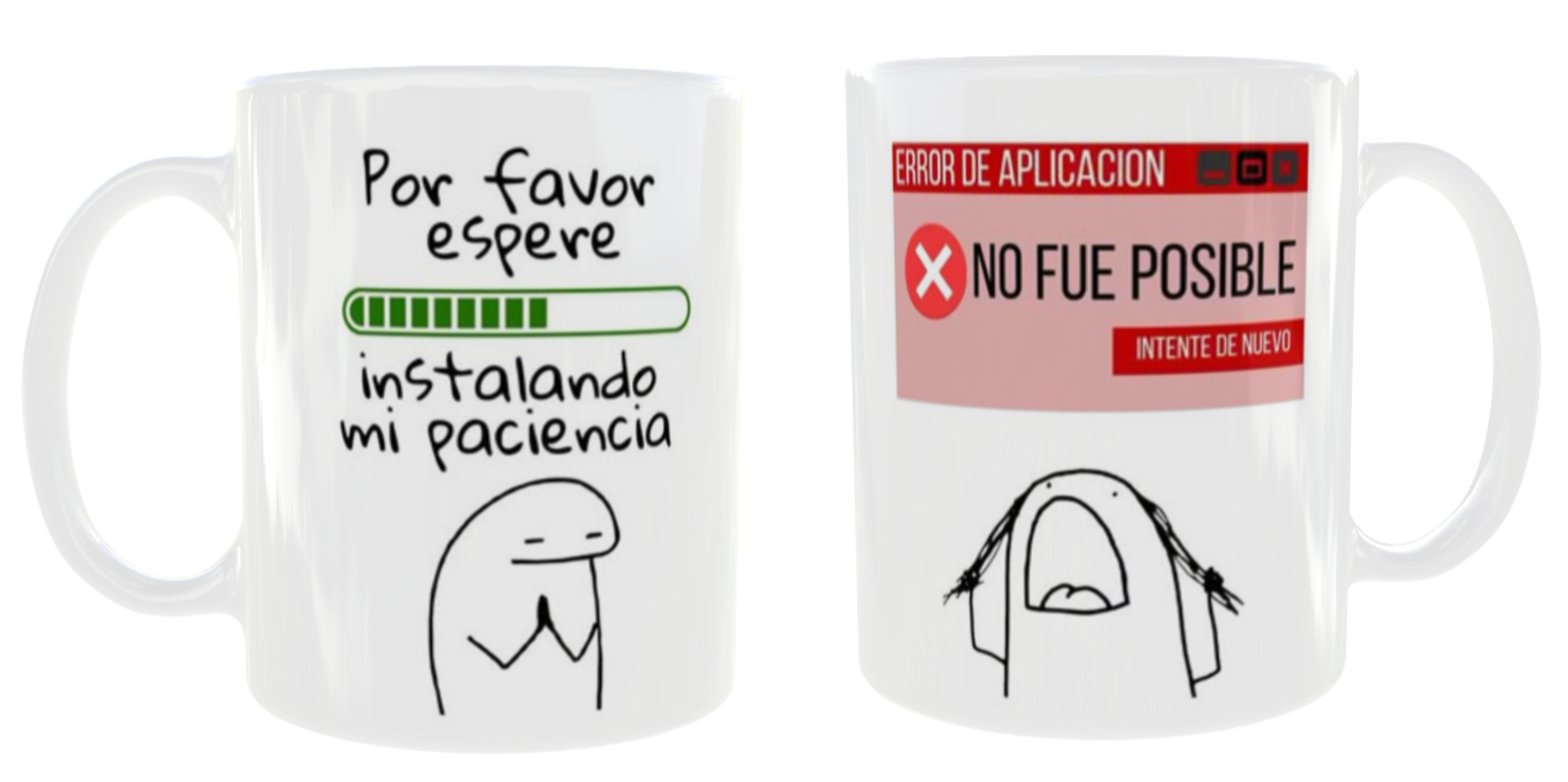 taza cargando paciencia